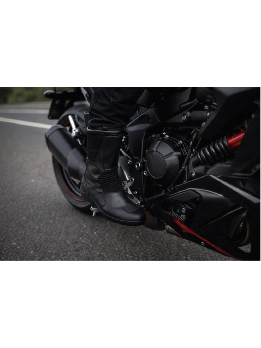 Men's BMW Allround Black Motorcycle Boots Size 13 Summer